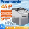 เครื่องทำน้ำแข็งอัจฉริยะ ระบบอัตโนมัติ กำลังผลิต 45 กก. เหมาะสำหรับใช้งานทั้งในครัวเรือนและเชิงพาณิชย์ รองรับการเติมน้ำได้ 2 รูปแบบ: เติมด้วยตนเอง หรือเติมผ่านขวดน้ำขนาดใหญ่